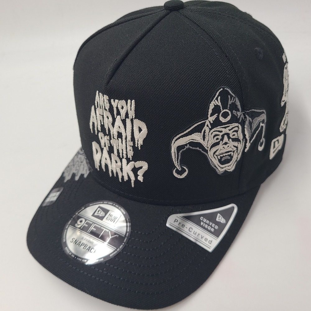 Are You Afraid of the Dark Hat Snapback New Era 9Fifty Black Glow in the Dark
